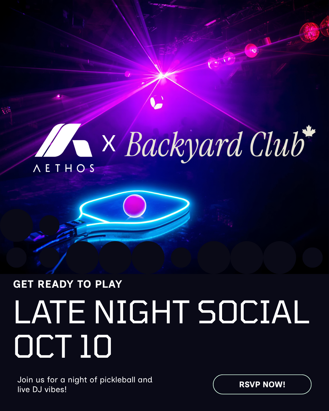 Oct 10 - The Backyard Club